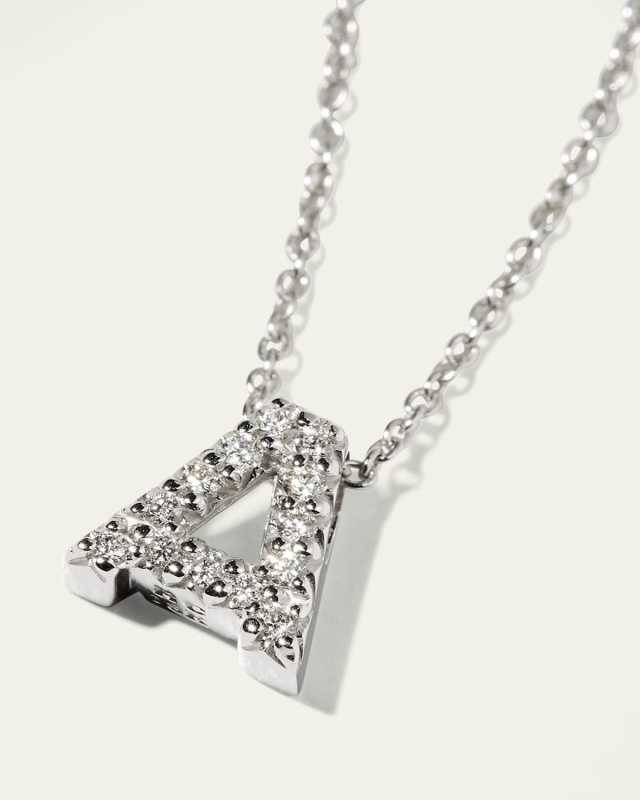 Diamond Love Letter Necklace